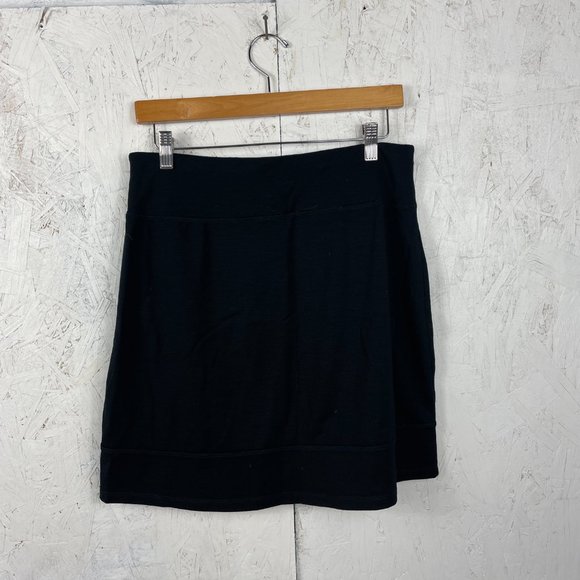Smartwool Women's Pull On Mini Skirt Black Size Small - Picture 4 of 7